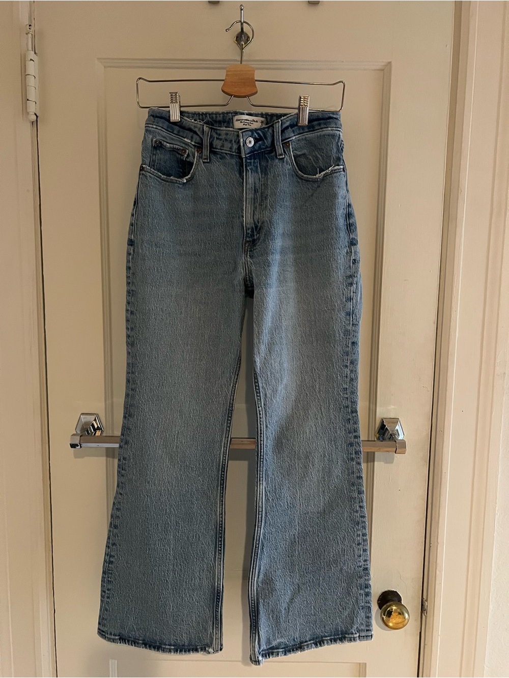 Abercrombie Curve Love Vintage Flare High Rise Jeans